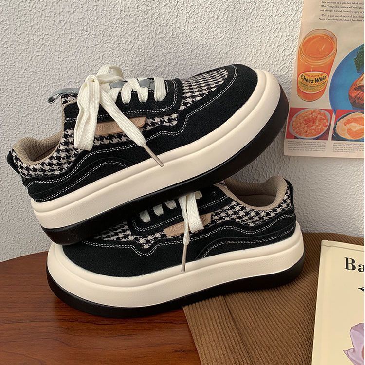 Giày Thể Thao Đế Dày Phong Cách Retro Nhật Bản Cho Nữ