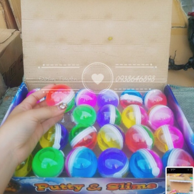 Slime hình viên thuốc