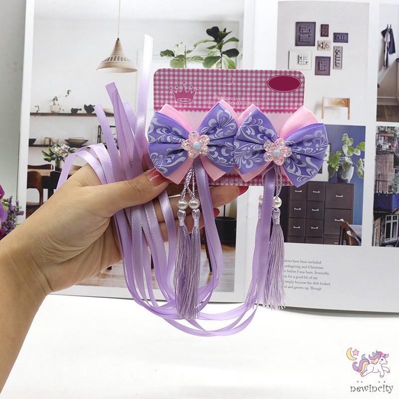 Phụ Kiện Cài Tóc Tua Rua Phong Cách Trung Hoa