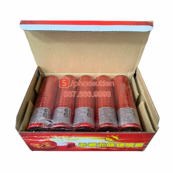 Combo 10 quả pháo điện xuất Nga loại vỏ mỏng có khói dùng ngoài trời