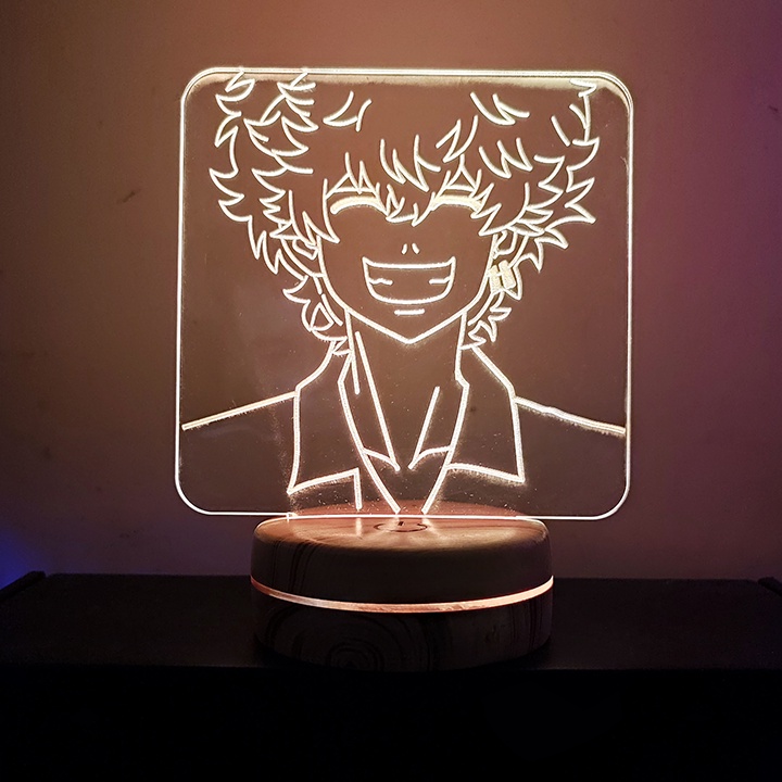 Đèn Led Anime Nahoya Kawata Đèn Led 16 Màu Hình Nhân Vật Hoạt Hình, Đèn Ngủ Led 3d, Cảm Ứng , Điều Khiển [ AN-89]