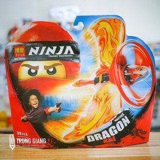 ⛳⛳ MÔ HÌNH LẮP RÁP CON QUAY LỐC XOÁY NINJAGO DRAGON ( 98 CHI TIẾT)