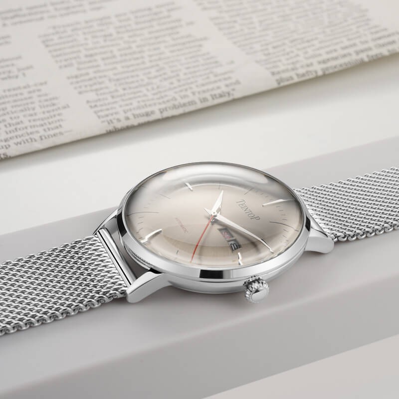 Đồng hồ nam chính hãng Teintop T7009-10 Kính sapphire ,chống xước,Chống nước 3ATM,máy cơ(Automatic),Bảo hành 12 Tháng