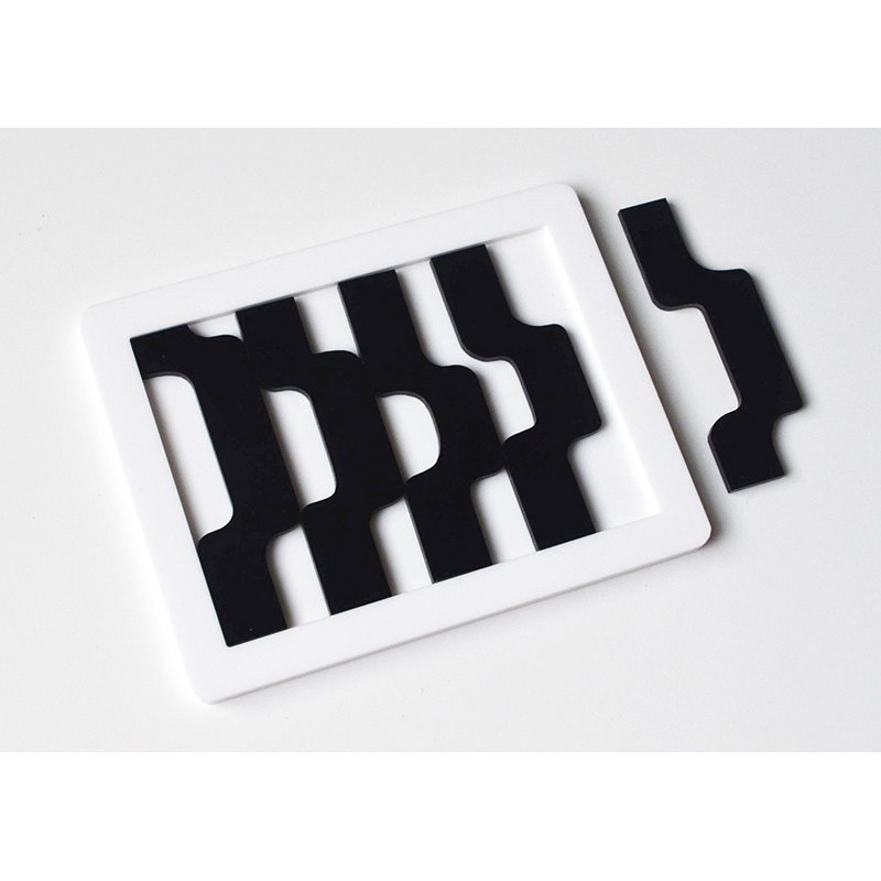 Đồ chơi trí tuệ_Thử thách trí não_The Wave (5 pieces)-Packing &amp; Jigsaw &amp; Xếp Hình Puzzle_Hack não &amp; Độc đáo_IQ Toys