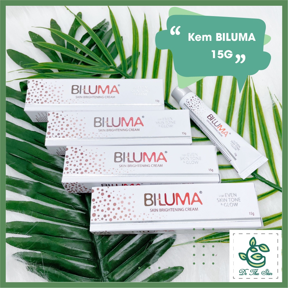 BILUMA Kem Chính Hãng 15G Hỗ Trợ Loại Bỏ Thâm, Nám, Tàn Nhan, Trắng Sáng, Đều Màu Da