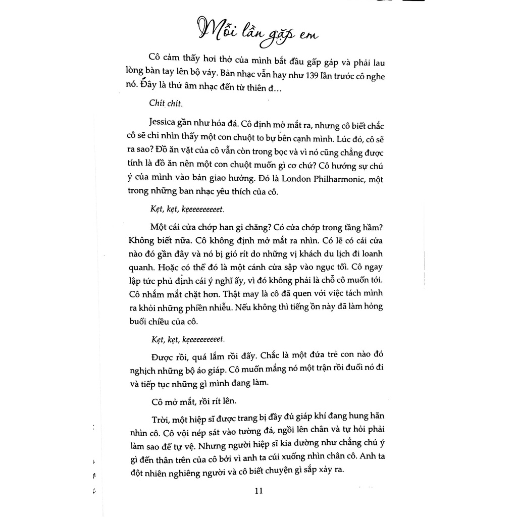 Sách Mỗi Lần Gặp Em - Tiểu thuyết