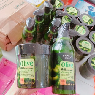Bộ dầu gội xả olive