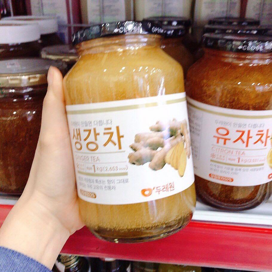 {HSD 04/22} Trà gừng mật ong Dooraewon Honey Ginger Tea Hàn Quốc hủ 1kg