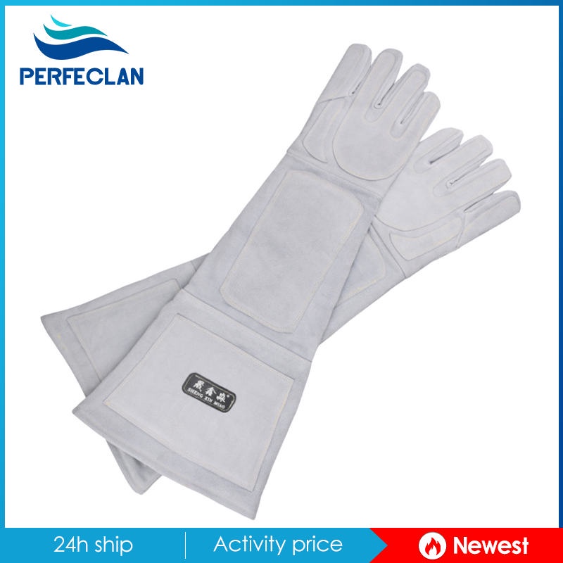 Găng Tay Da Rắn Chống Cắn Cho Thú Cưng Bò Sát 8-8.5cm 62cm