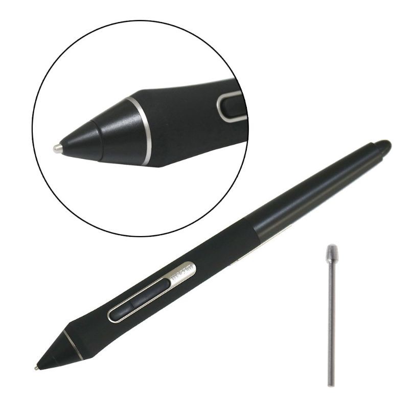 POOP 2nd Generation Durable Titanium Alloy Pen Refills Drawing Graphic Tablet Standard Pen Nibs Stylus for Wacom BAMBOO Intuos Cintiq Pen Pth460 660 860