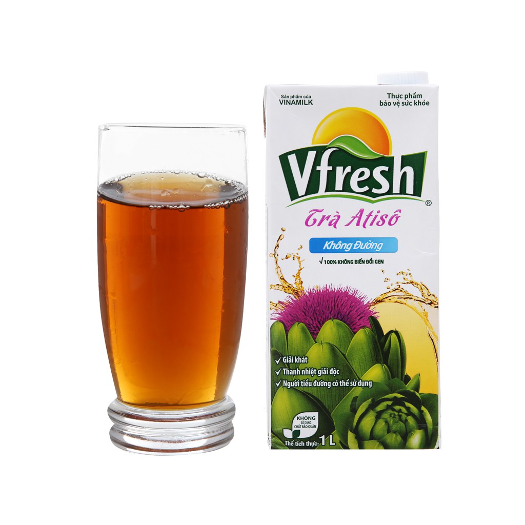 Combo 2  Trà Atiso Vfresh Không Đường 1L