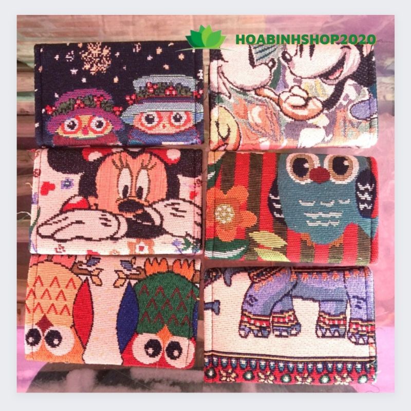 VÍ THỔ CẨM CẦM TAY ĐẸP XINH TIỆN LỢI