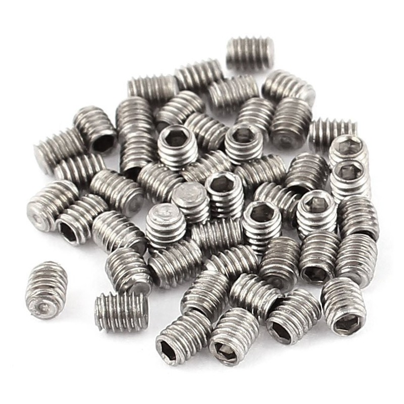 Bộ 50 Đầu Vít Lục Giác M2.5X3Mm Bằng Thép Không Gỉ