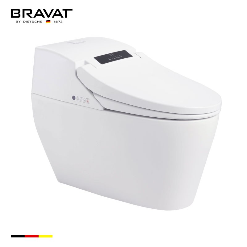 Bồn cầu thông minh cao cấp Bravat C21152W-3-VP