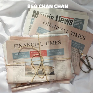 Báo nước ngoài phong cách retro loại đẹp phụ kiện chụp ảnh