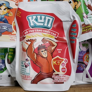 Sữa Kun cam/dâu/nho/socola túi 110ml