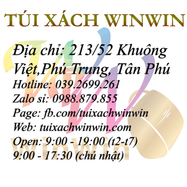 túi xách winwin