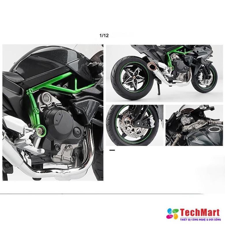 Mô hình xe Moto Kawasaki H2R tỉ lệ 1:12