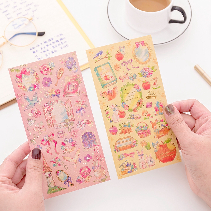 Sticker Dán Trang Trí Album Ảnh Hình Hoạt Hình