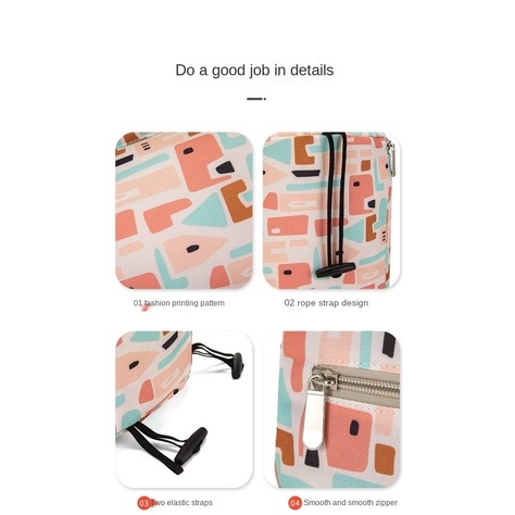 Túi đựng đồ treo xe đẩy em bé tiện dụng tùy chọn màu sắc