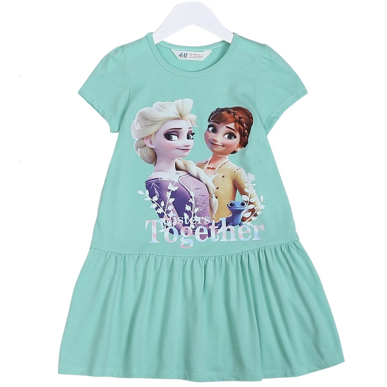 Đầm Đuôi Cá VNXK Set Váy Công Chúa Elsa Pony Kitty Cho Bé Gái Size Đại 13-37 Kg Vải Cotton Xuất Xịn Homie Kids
