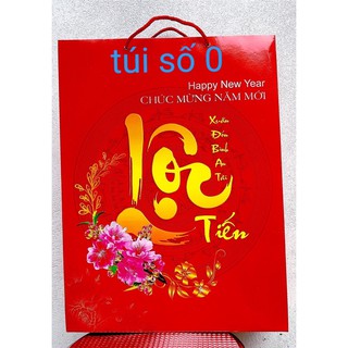 10 chiếc túi giấy chúc mừng năm mới - hàng đẹp