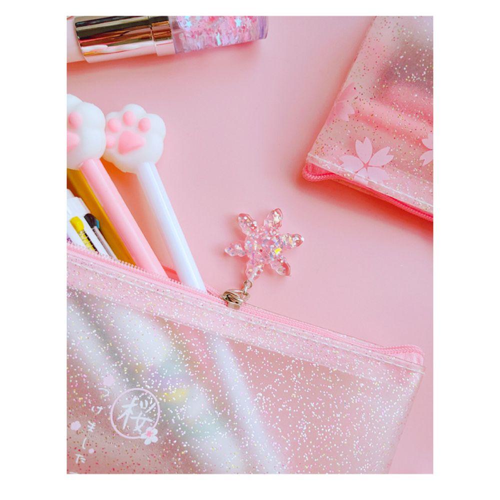 Túi Đựng Bút Chống Thấm Nước Lấp Lánh Sáng Tạo Cho Học Sinh
