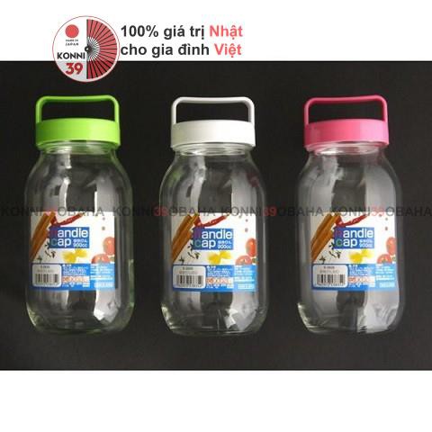 Lọ thuỷ tinh có quai xách 900ml