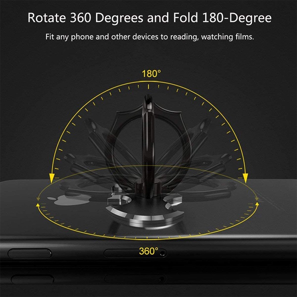 Nhẫn Ring BatMan giữ điện thoại xem video, xoay 360 độ | BigBuy360 - bigbuy360.vn