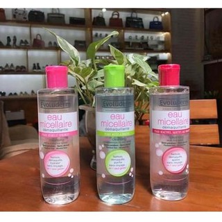 Nước tẩy trang Evoluderm Micellar