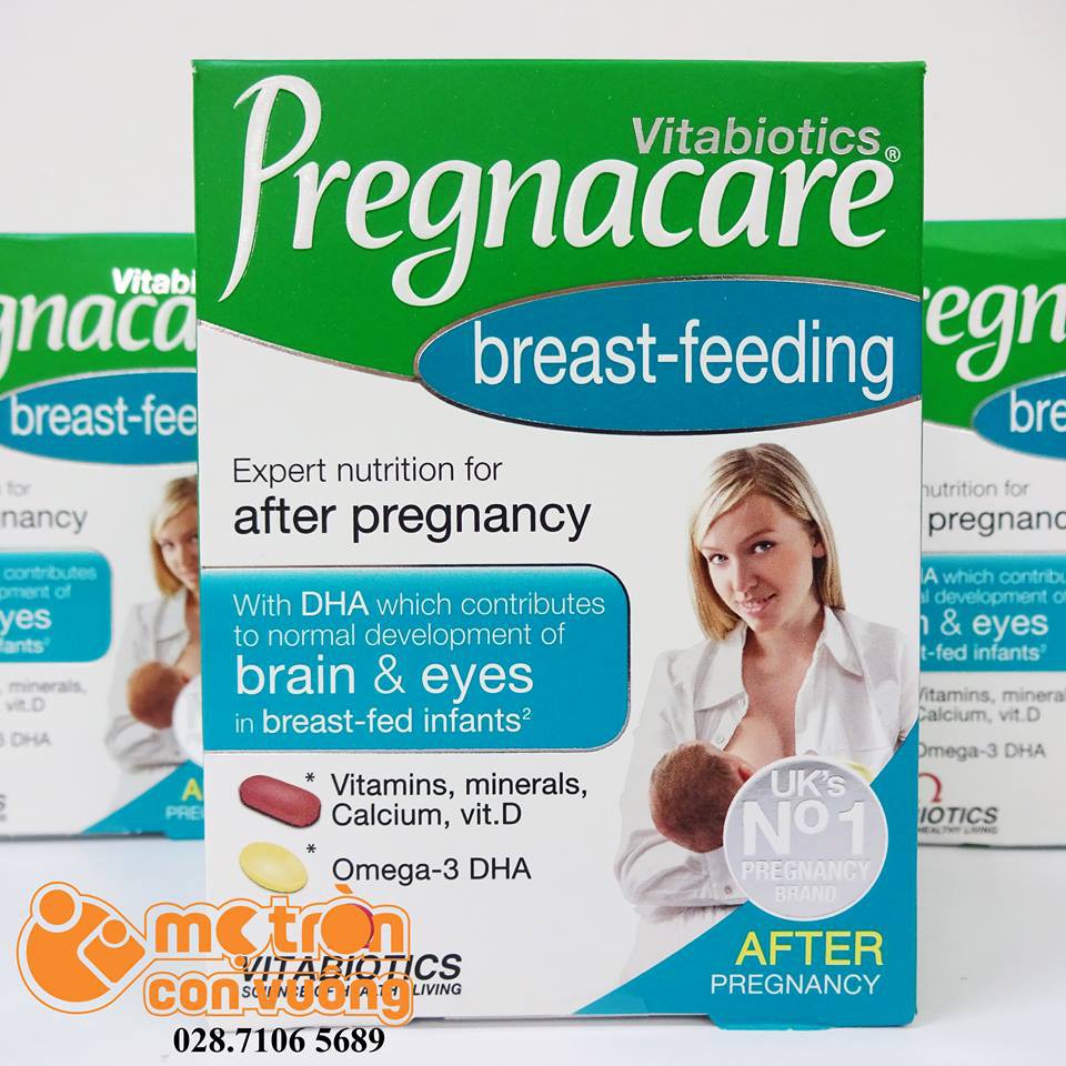 Vitamin tổng hợp cho mẹ sau sinh Pregnacare