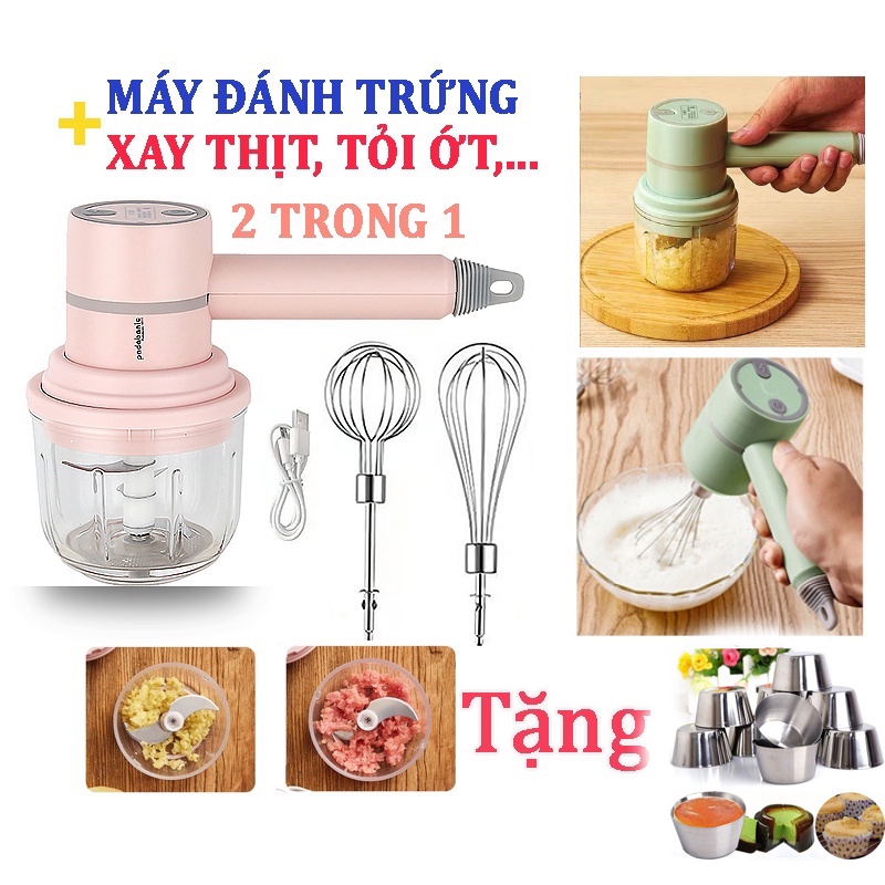 Máy Đánh Trứng Cầm Tay 3 chức năng