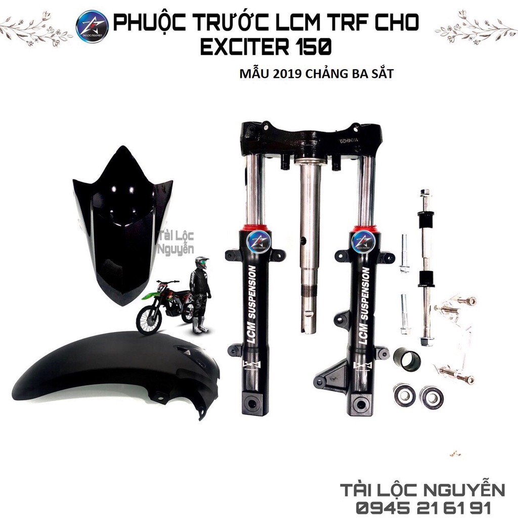 PHUỘC TRƯỚC LCM-TRF 2019 HOẶC 2020 (V1 - V2) CHO EXCITER 150