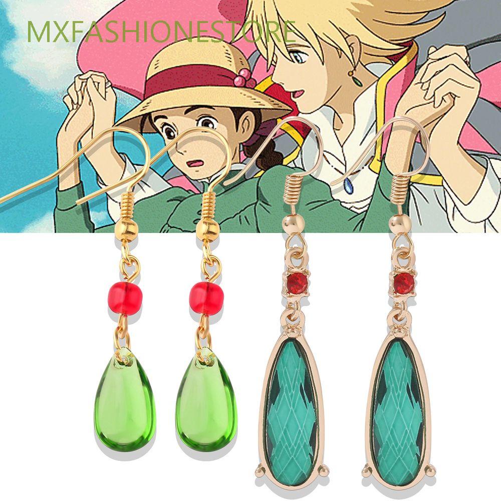 Dây chuyền/ Khuyên tai dáng dài phong cách anime Nhật Bản thời trang dành cho nữ