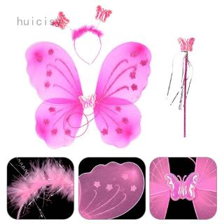 Băng Đô Cài Tóc Hình Cánh Bướm Cho Bé Gái