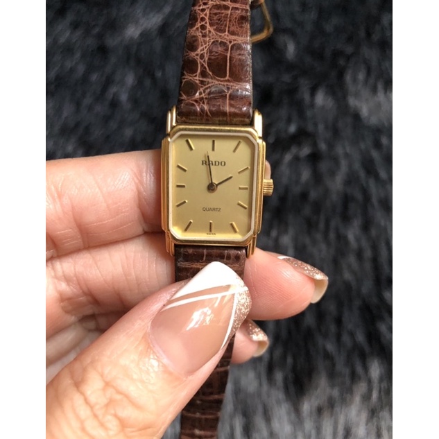 •Đồng hồ 2hand - đeo tay nữ Ra.do thuỵ sỹ - Vintage Watch•