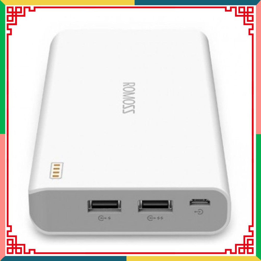 Pin Sạc Romoss 20000 Mah Sense 6 - Hàng Nhập Khẩu Chính Thức giá rẻ *Loại Tốt*