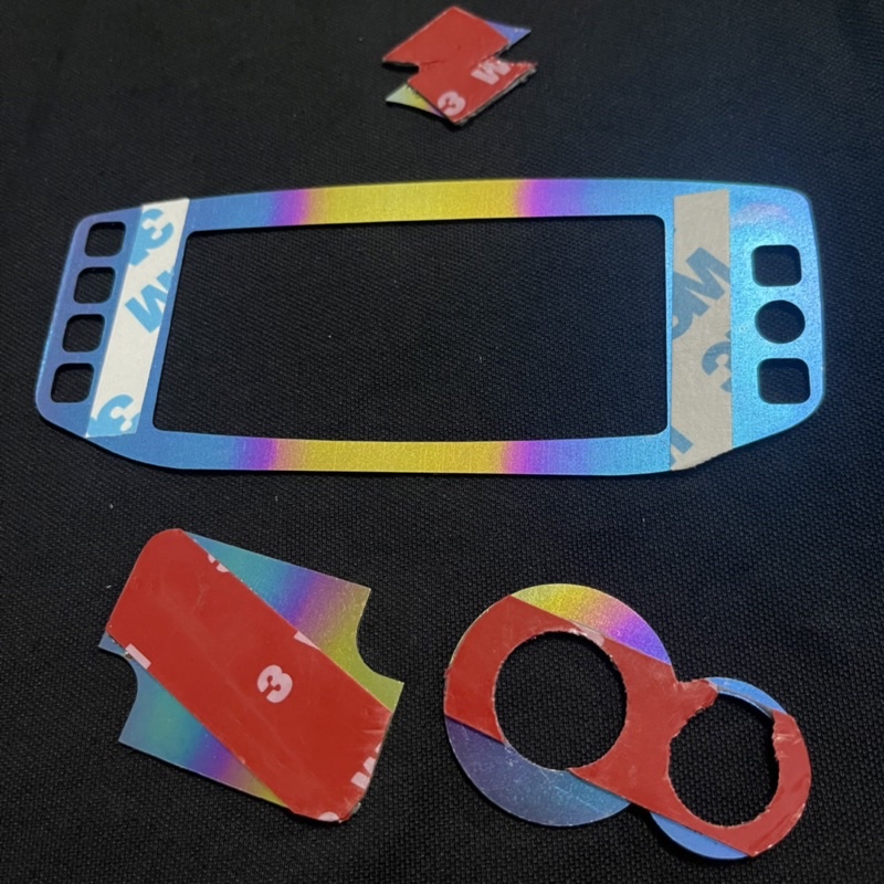 COMBO 4 TEM TITAN CHÍNH HÃNG DÁN VIỀN GIDONG SATRIA/RAIDER FI CỰC ĐẸP