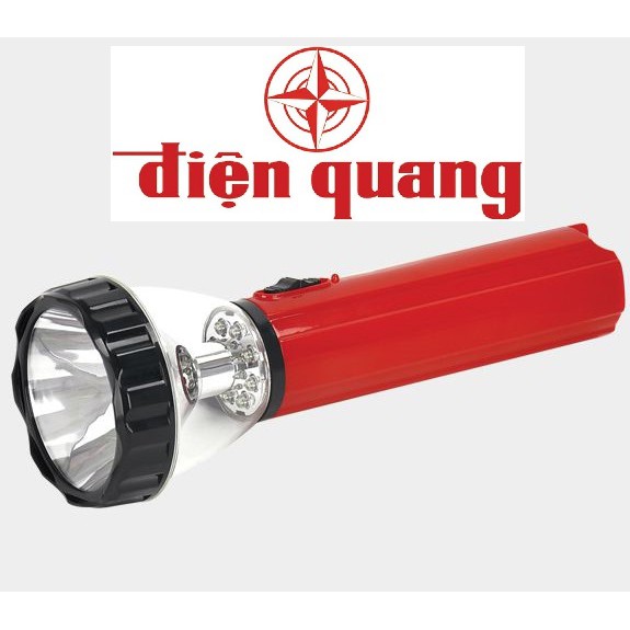 Đèn Pin Điện Quang ĐQ PFL02 R R (Pin Sạc, Đỏ)