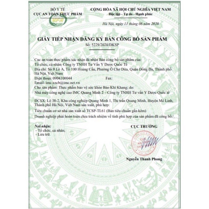 Bảo Khí Khang - Viên uống giảm ho, phòng ngừa viêm phế quản