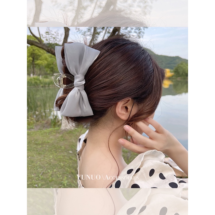 Kẹp Tóc Nữ Hình Nơ Thời Trang