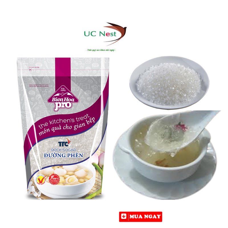 Đường Phèn Biên Hoà trưng yến nấu chè 100gr, 200gr, 500gr