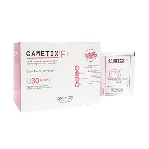 Gametix F Bổ trứng số 1 giành cho đa nang , điều hoà kinh nguyệt, tăng khả năng thụ thai. Đủ Bill Pháp