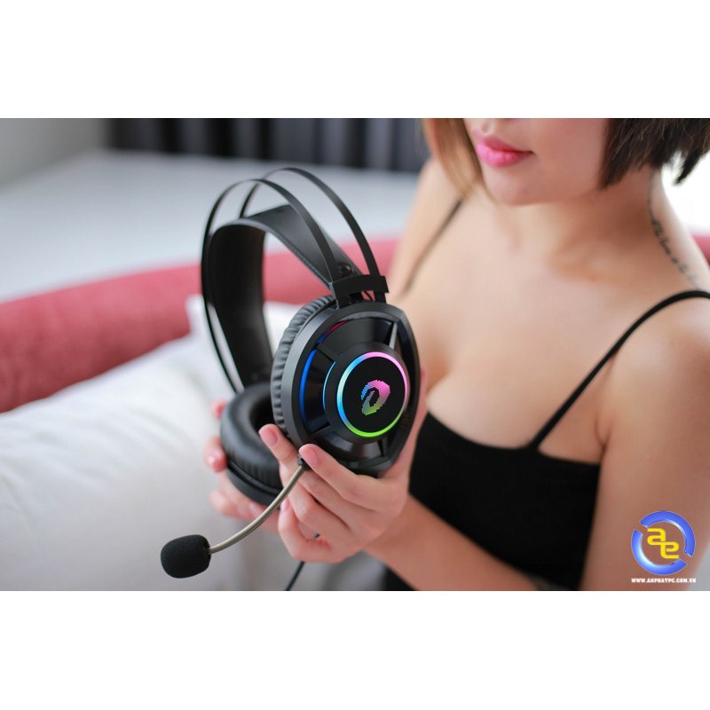 Tai Nghe Gaming Dareu EH469 RGB Pink | BigBuy360 - bigbuy360.vn