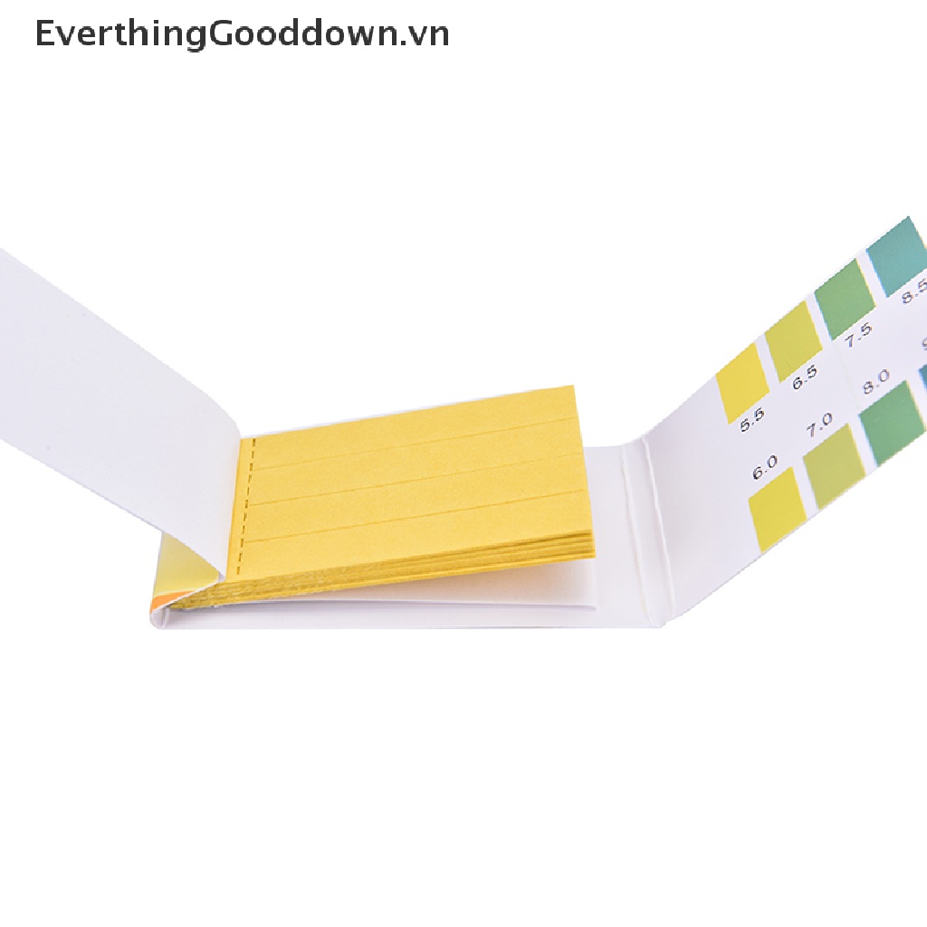 Everthinggood Bộ 80 Tờ Giấy Kiểm Tra PH Litmus Nước Tiểu Axit Alkaline Hữu Ích