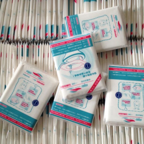 Set 10 giấy lót toilet sử dụng một lần