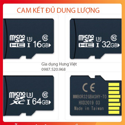 Thẻ nhớ 6G Micro SD class 10 U3 chuyên dụng cho điện thoại thông minh, loa đài, máy ảnh, camera hành trình [THẺ NHỚ 6G]