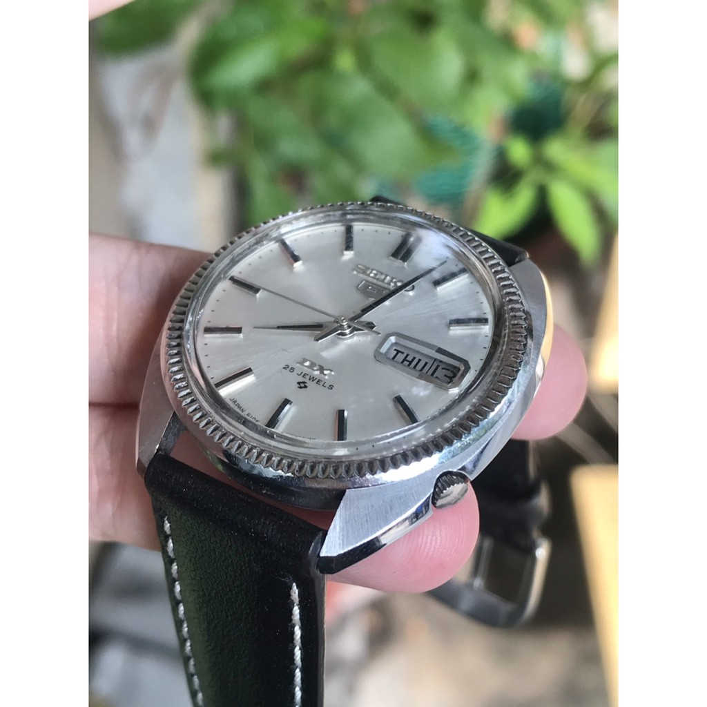 Đồng hồ nam SEIKO 5 DX CAO CẤP, cơ cổ Automatic, 25Jewels, của Nhật Bản