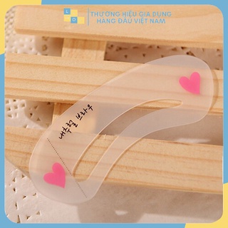 Set 3 khuôn kẻ lông mày phong cách Hàn Quốc vrg2160 Lamon Store