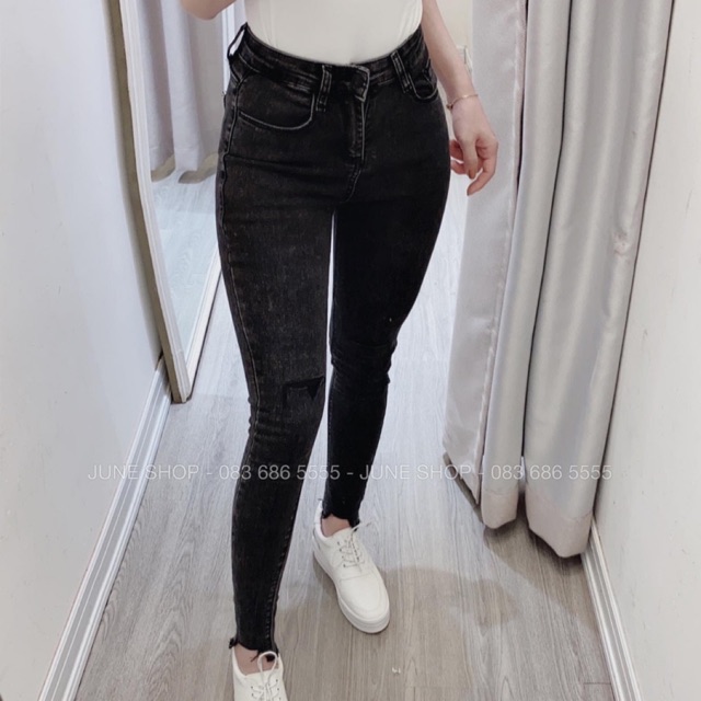 [Mã WASTMAY giảm 15% tối đa 30K đơn 150K] BÁN SỈ QUẦN JEAN KHÓI CẠP CAO CHO NỮ